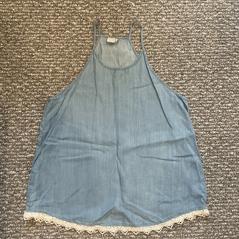 Womens Denim Tank Top